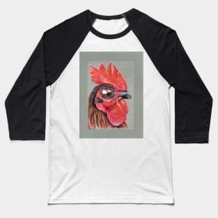 Rooster Ricardo Baseball T-Shirt